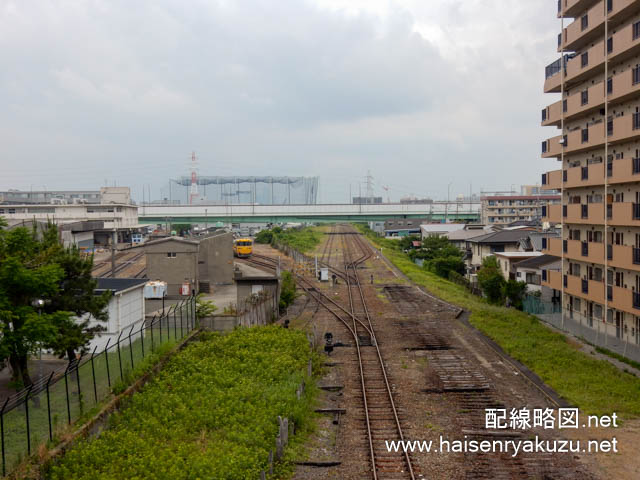 名古屋港駅構内（2016年6月撮影）